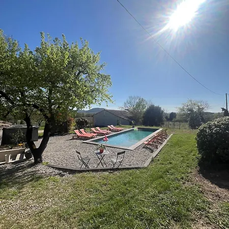 Villa Mas Constantin - Piscine, Jeux Pour Enfants Et Vue Sur Les Montagnes Montboucher-sur-Jabron