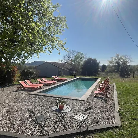 Villa Mas Constantin - Piscine, Jeux Pour Enfants Et Vue Sur Les Montagnes Montboucher-sur-Jabron